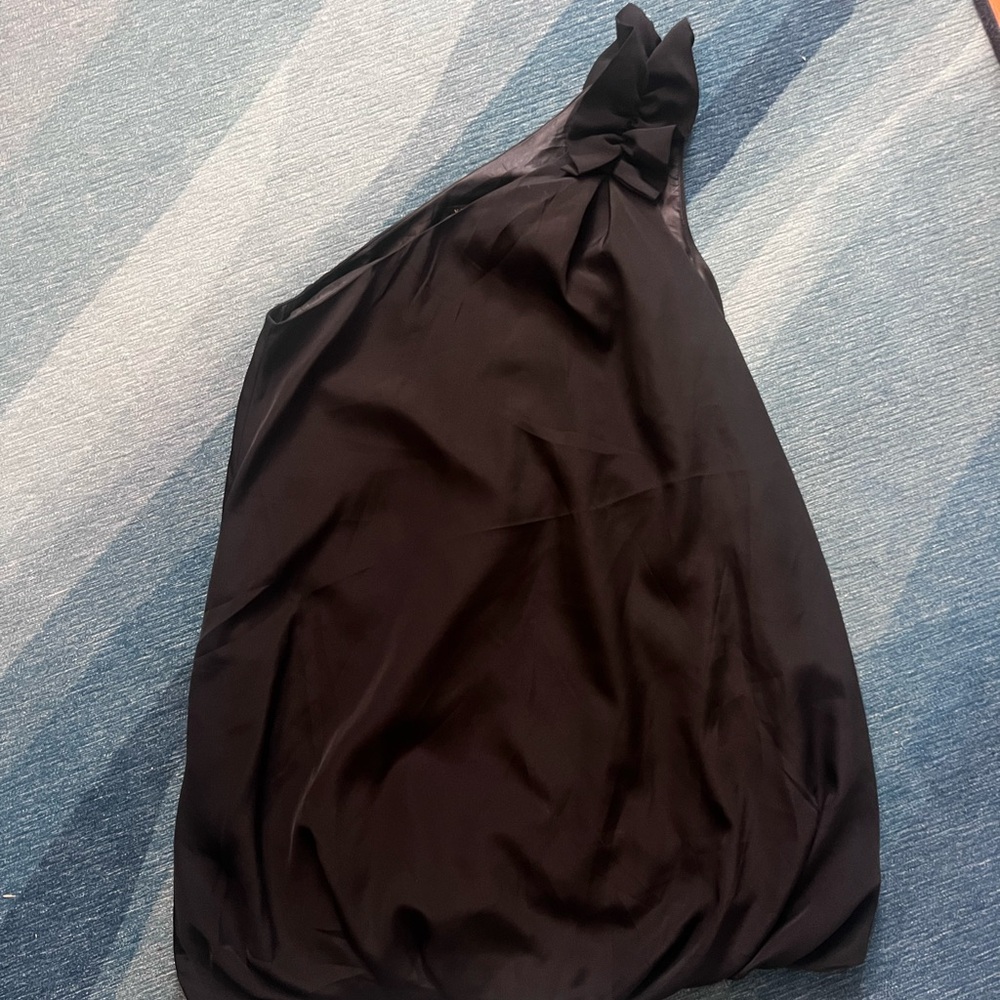 Vintage Forever 21 Black One Shoulder Dress